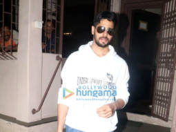 Photos: Sidharth Malhotra snapped at Shankar Mahadevan’s studio