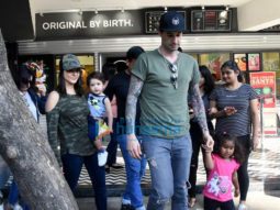 Photos: Sunny Leone and Daniel Weber snapped at an ice cream parlor in Juhu