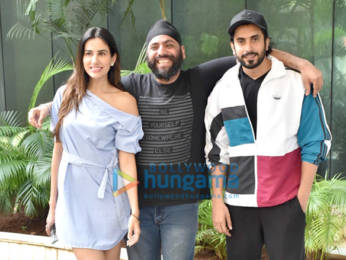 Photos: Sunny Singh Nijjar and Sonnalli Seygall snapped at Luv Films' office