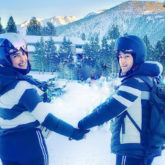 Priyanka Chopra Jonas and Nick Jonas twin as they bid goodbye to the Winter Wonderland!