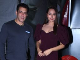 Salman Khan and Sonakshi Sinha snapped at Mehboob Studio in Bandra