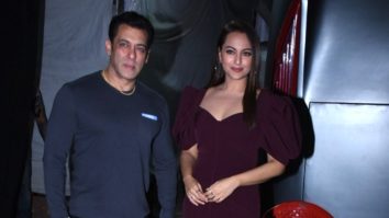 Salman Khan and Sonakshi Sinha snapped at Mehboob Studio in Bandra
