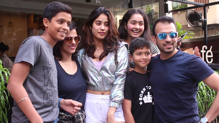 Sara Ali Khan and Jhanvi Kapoor Snapped Post Lunch at Farmers Cafe Bandra