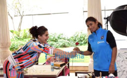 On The Sets Of The Movie Shabaash Mithu