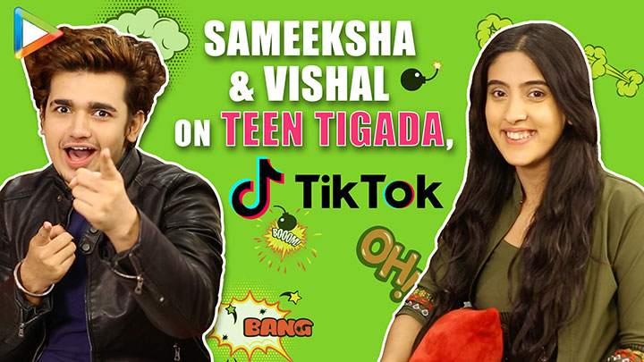Teen Tigada – Sameeksha Sud & Vishal Pandey on TikTok | Collab with Hrithik, Varun, Urvashi Teen Tigada – Sameeksha Sud & Vishal Pandey on TikTok | Collab with Hrithik, Varun, Urvashi