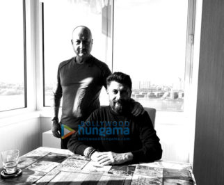 On The Sets Of The Movie The Kashmir Files