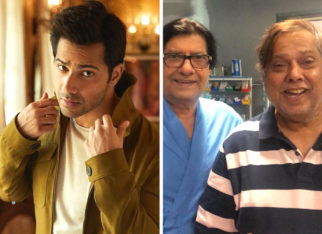 Varun Dhawan posts an adorable picture of David Dhawan and Anil Dhawan from the sets of Coolie No. 1