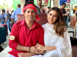 Varun Dhawan turns van prancer for Sara Ali Khan as they wrap another schedule for Coolie No. 1