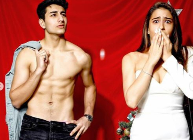 Christmas 2019: Ibrahim Ali Khan steals the limelight from sister Sara Ali Khan with his shirtless picture 
