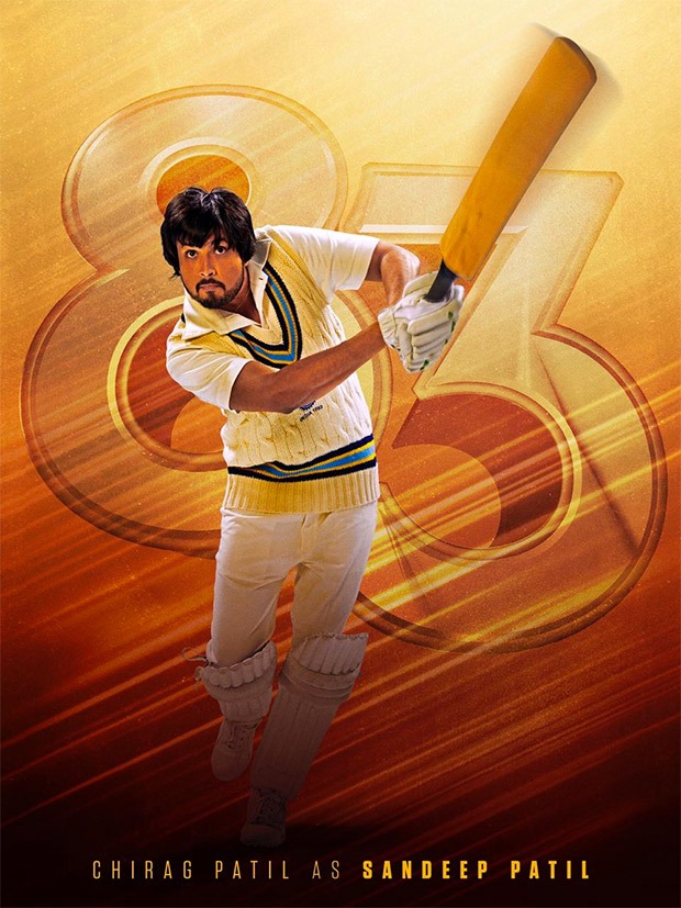 '83: Ranveer Singh unveils first look of 'Sandstorm' Chirag Patil who is playing the role of his father Sandeep Patil