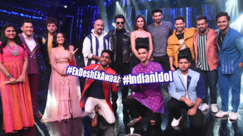 Aditya Roy Kapur, Disha Patani, Anil Kapoor and Kunal Khemu snapped on sets of Indian Idol promoting their film Malang