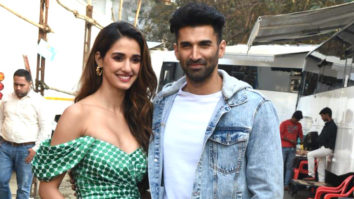 Aditya Roy Kapur, Disha Patani, Anil Kapoor and Kunal Khemu snapped promoting their film Malang