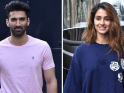 Aditya Roy Kapur and Disha Patani spotted promoting their film Malang
