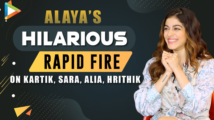 Alaya’s CRAZY Tinder Bio for Sara & Ananya | Kartik is CUTE, Hrithik-SEXIEST Actor | Rapid Fire | Alia