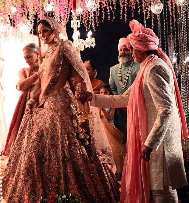 Amitabh Bachchan and Jaya Bachchan become parents to Katrina Kaif for this wedding shoot, Nagarjuna joins in Amitabh Bachchan and Jaya Bachchan become parents to Katrina Kaif for this wedding shoot, Nagarjuna joins in