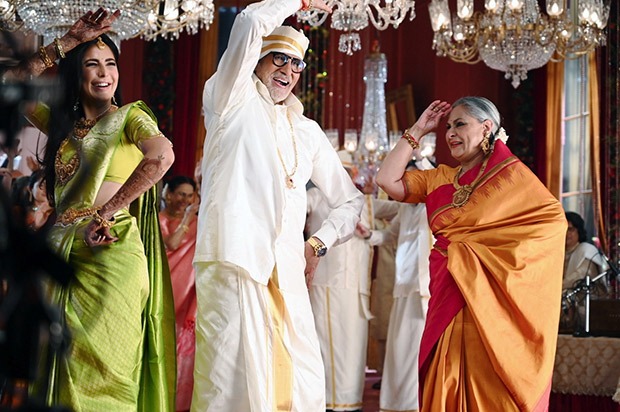Amitabh Bachchan and Jaya Bachchan become parents to Katrina Kaif for this wedding shoot, Nagarjuna joins in Amitabh Bachchan and Jaya Bachchan become parents to Katrina Kaif for this wedding shoot, Nagarjuna joins in