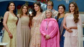 Amitabh Bachchan shares a photo with Katrina Kaif, Jaya Bachchan, Manju Warrier, Regina Cassandra, Reba Monica John and Nidhi Agerwal
