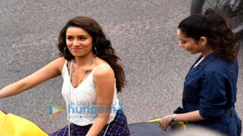 on the sets of the movie Baaghi 3