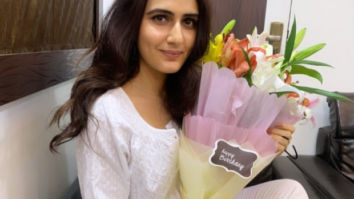 Birthday girl Fatima Sana Shaikh gets a sweet surprise on sets of Suraj Pe Mangal Bhari, watch videos