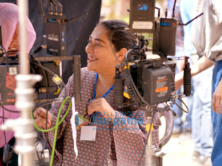 on the sets of the movie Chhapaak