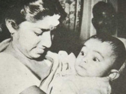 PRICELESS PICTURE: Lata Mangeshkar holding 2 months old infant Rishi Kapoor in her arms