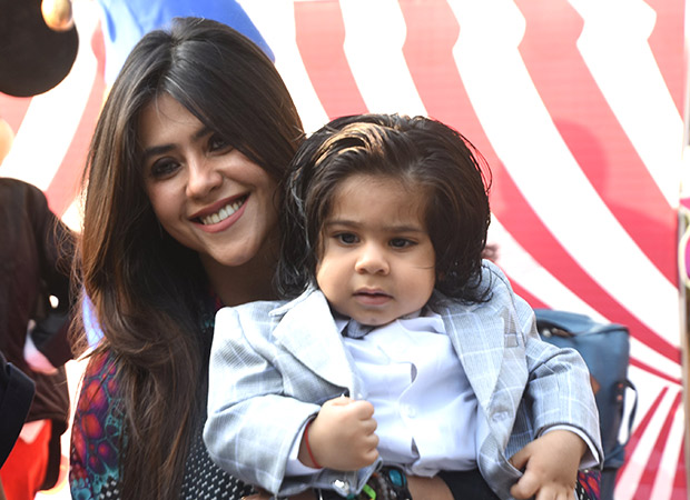 Ekta Kapoor finally shows us son Ravie's face on his first birthday