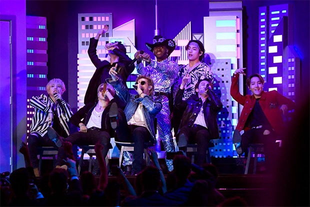 Grammys 2020 BTS outshine with their debut performance on 'Old Town Road' with Lil Nas X 