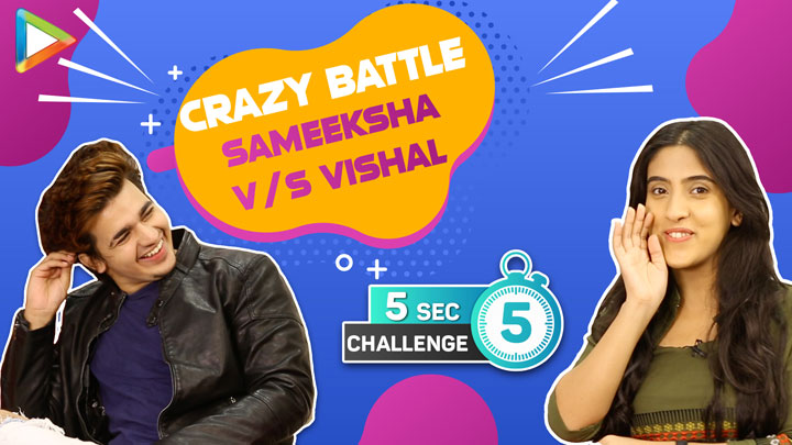 HOLD YOUR LAUGHTER – Any 3 SRK Movies? | HILARIOUS 5 Second Challenge with Sameeksha & Vishal HOLD YOUR LAUGHTER – Any 3 SRK Movies? | HILARIOUS 5 Second Challenge with Sameeksha & Vishal