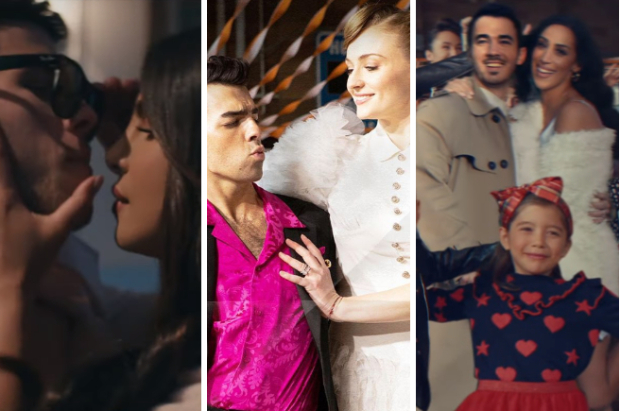 Jonas Brothers recreate Risky Business, Grease, Say Anything in What A Man Gotta Do music video featuring Priyanka Chopra, Sophie Turner, Danielle Jonas Jonas Brothers recreate Risky Business, Grease, Say Anything in What A Man Gotta Do music video featuring Priyanka Chopra, Sophie Turner, Danielle Jonas