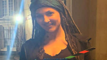 on the sets of the movie Malang