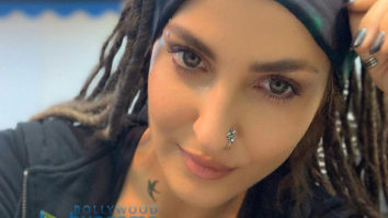 on the sets of the movie Malang