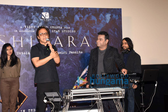 photos a r rahman and vidhu vinod chopra snapped at the trailer launch of shikara a love letter from kashmir 3 2