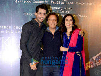 Photos: Aadil Khan, Sadia and Vidhu Vinod Chopra attend the special screening of Shikara at PVR Plaza in Delhi