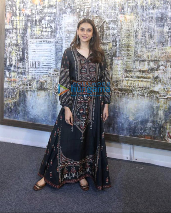 photos aditi rao hydari snapped at india art festival 2020 6