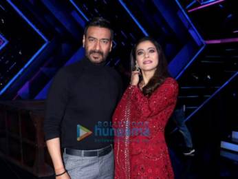 Photos: Ajay Devgn and Kajol promote their film Tanhaji – The Unsung Warrior on the sets of Dance+5