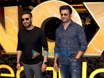 Photos: Ajay Devgn visits INOX Megaplex for an exclusive screening of Tanhaji – The Unsung Warrior for school children