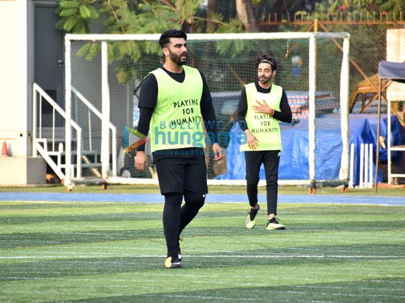 Photos: Arjun Kapoor, Aparshakti Khurana and others snapped during a football match Photos: Arjun Kapoor, Aparshakti Khurana and others snapped during a football match