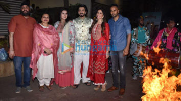Photos: Cast of Jai Mummy Di snapped celebrating Lohri