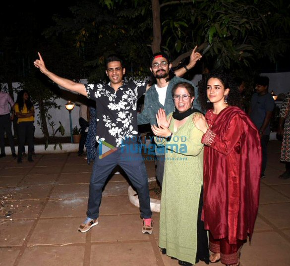 Photos: Cast of Pagglait snapped celebrating Lohri