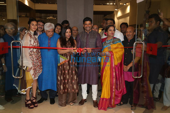 Photos: Celebs grace Javed Akhtar’s art exhibition at Nehru Centre Art Gallery