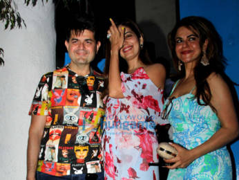 Photos: Celebs snapped at Kim Sharma's birthday celebration at Olive in Bandra