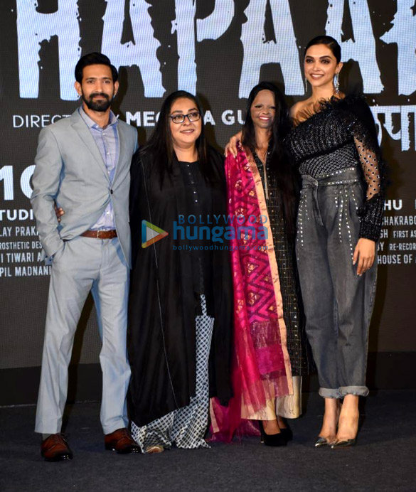 photos deepika padukone vikrant massey meghna gulzar and others grace the song launch of chhapaak from their film chhapaak1 2