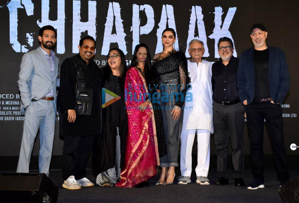 photos deepika padukone vikrant massey meghna gulzar and others grace the song launch of chhapaak from their film chhapaak1 3