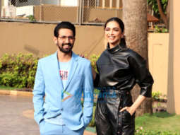 Photos: Deepika Padukone and Vikrant Massey snapped promoting their film Chhapaak