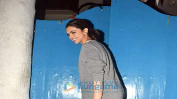 Photos: Deepika Padukone snapped at Olive in Bandra