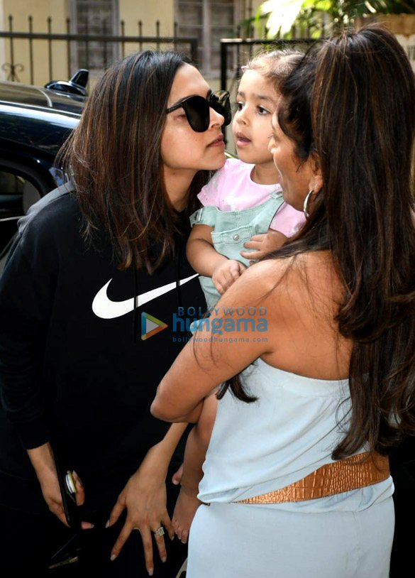 Photos: Deepika Padukone spotted at a clinic Photos: Deepika Padukone spotted at a clinic