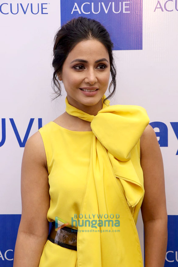 Photos: Hina Khan launches the #Acuvue1DayChallenge at Turakhia opticians