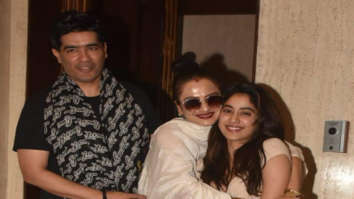 Photos: Janhvi Kapoor and Rekha spotted at Manish Malhotra’s house