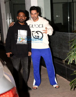 Photos: Varun Dhawan, Remo D’Souza and Dharmesh Yelande snapped promoting their film ‘Street Dancer 3D’