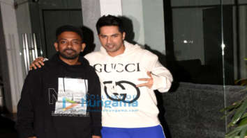 Photos: Varun Dhawan, Remo D’Souza and Dharmesh Yelande snapped promoting their film ‘Street Dancer 3D’